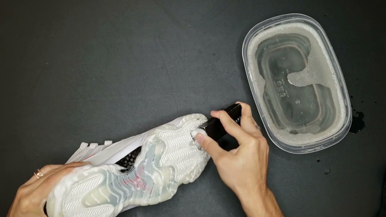 How To Clean Platinum Tint 11s- SOLE 