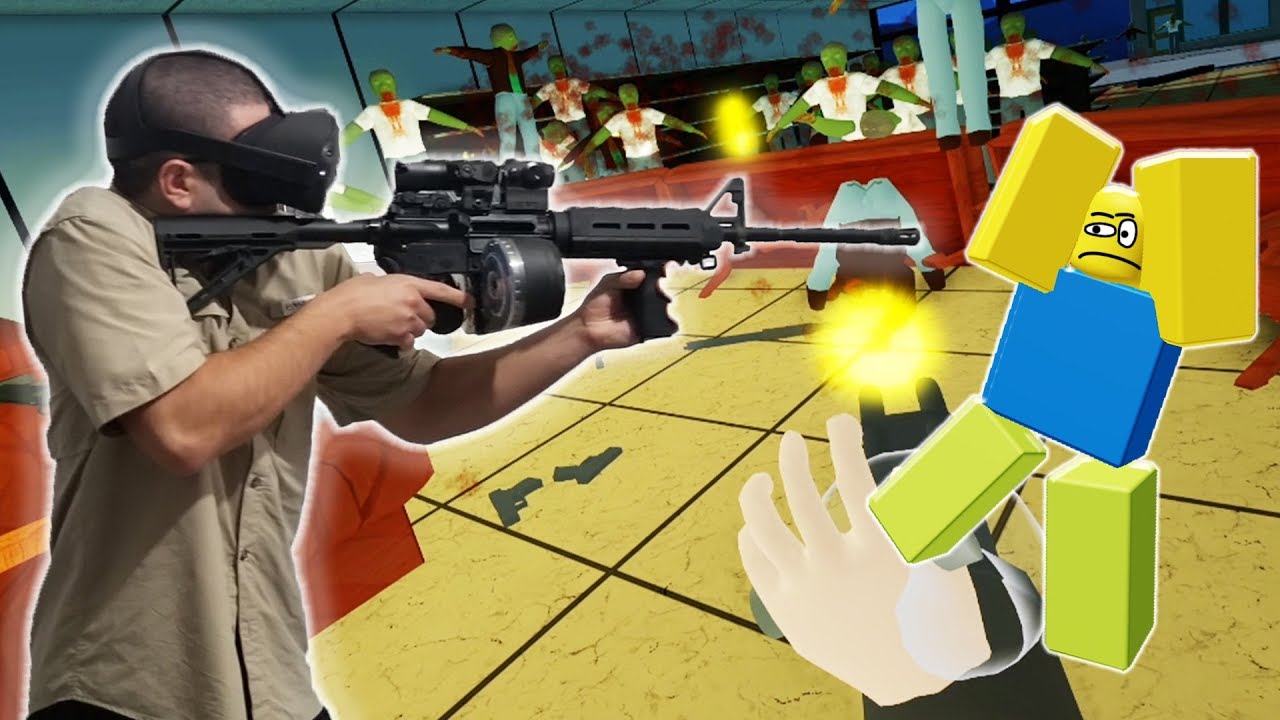 ROBLOX GUNS in VR (well made)