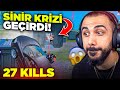 RAKİBE HAYATININ SİNİR KRİZİNİ YAŞATTIM!! 27 KILLS (LANETİ KIRDIK!) | PUBG MOBILE