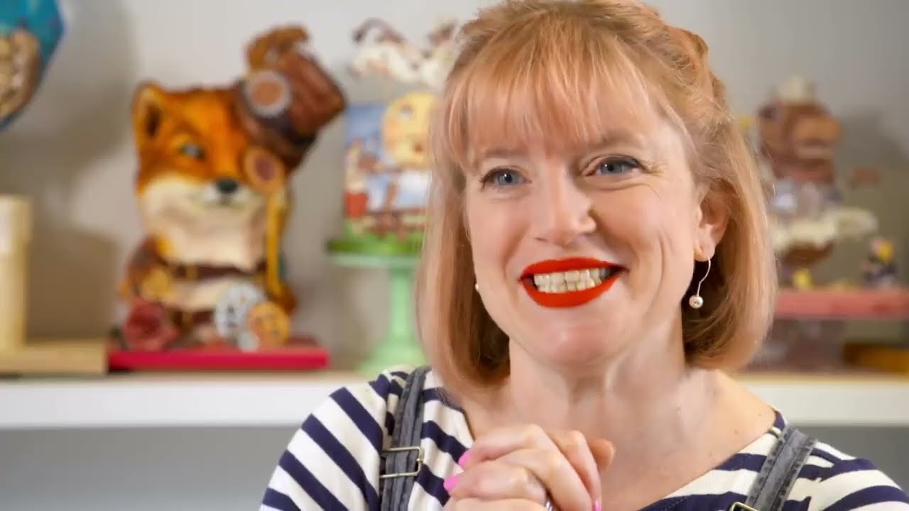 Extreme Cake Makers S4: Zoë makes a Huge Disco Dancer Cake