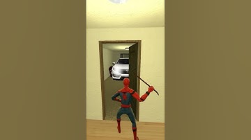 Spiderman Saves Vehicle Nextbot | Gmod