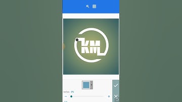 how to create KM logo in pixellab #like #youtubeshorts #professional #khanmaster