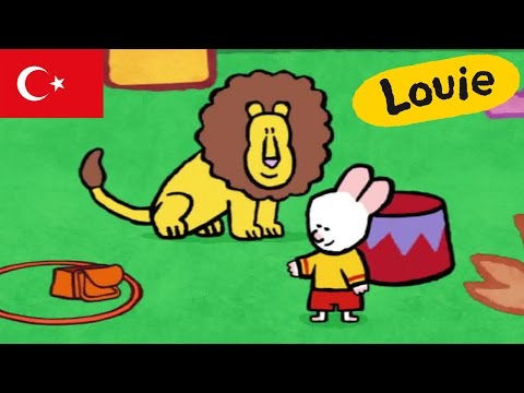 LOUIE -  Aslan Çiziyor S01E32 HD | Çocuklar için çizgi filmler