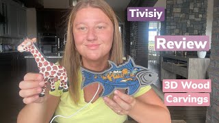 Tivisiy 3D Wood Carvings | Review | LED night lights | Great for Gifts | Plus Discount Code |