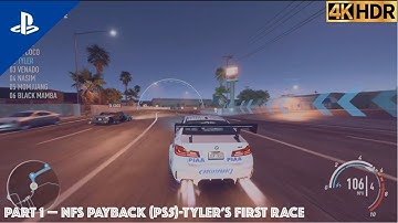 Need for Speed Payback (PS5) – Prologue Gameplay | Tyler Wins Early Races + Intense House Blast