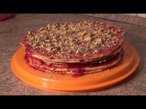 Видео рецепт Клюквенный пирог простой