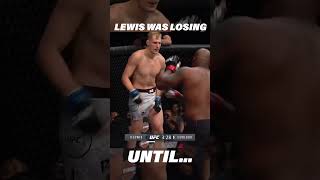 Derrick Lewis Was Losing This Fight UNTIL...