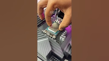 Intel i9 12900ks CPU installation #shorts