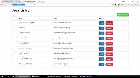 Laravel Tutorial Series Part 5 - How to validate data