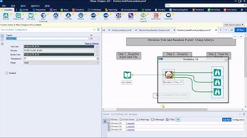 Alteryx - Decision Tree Random forest
