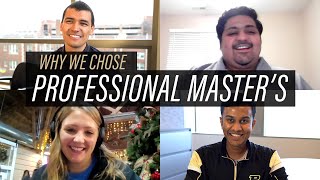Why I Chose Professional Masters In Mechanical Engineering