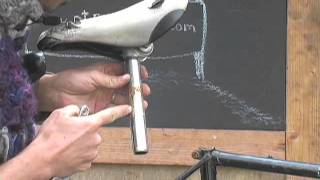 How to Build a Single Speed Bike #7-Change Your Bike Saddle (Seat)