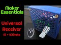 Maker essentials  build a universal infrared433mhz receiver