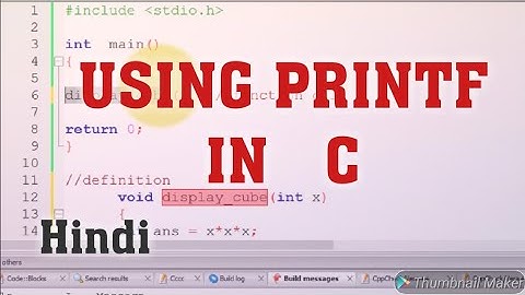 04| Printf Function in C Programming Language | C programming tutorial in hindi