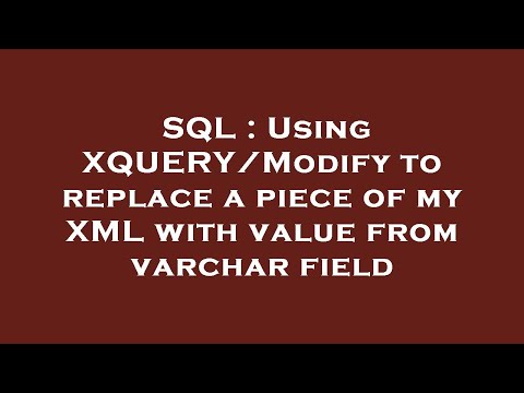 SQL : Using