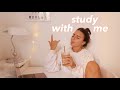 STUDY WITH ME | SESSIONE AUTUNNALE 🍁 | federica
