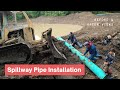 Installing The Spillway Pipe In A Pond