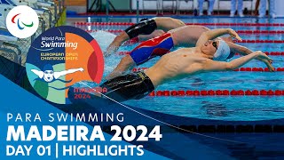 🏊‍♂️ Para Swimming - Madeira 2024: Day 01 Top Highlights & Exciting Moments