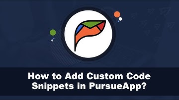 How to Add Custom Code Snippets in PursueApp? - Best Cold Email Software