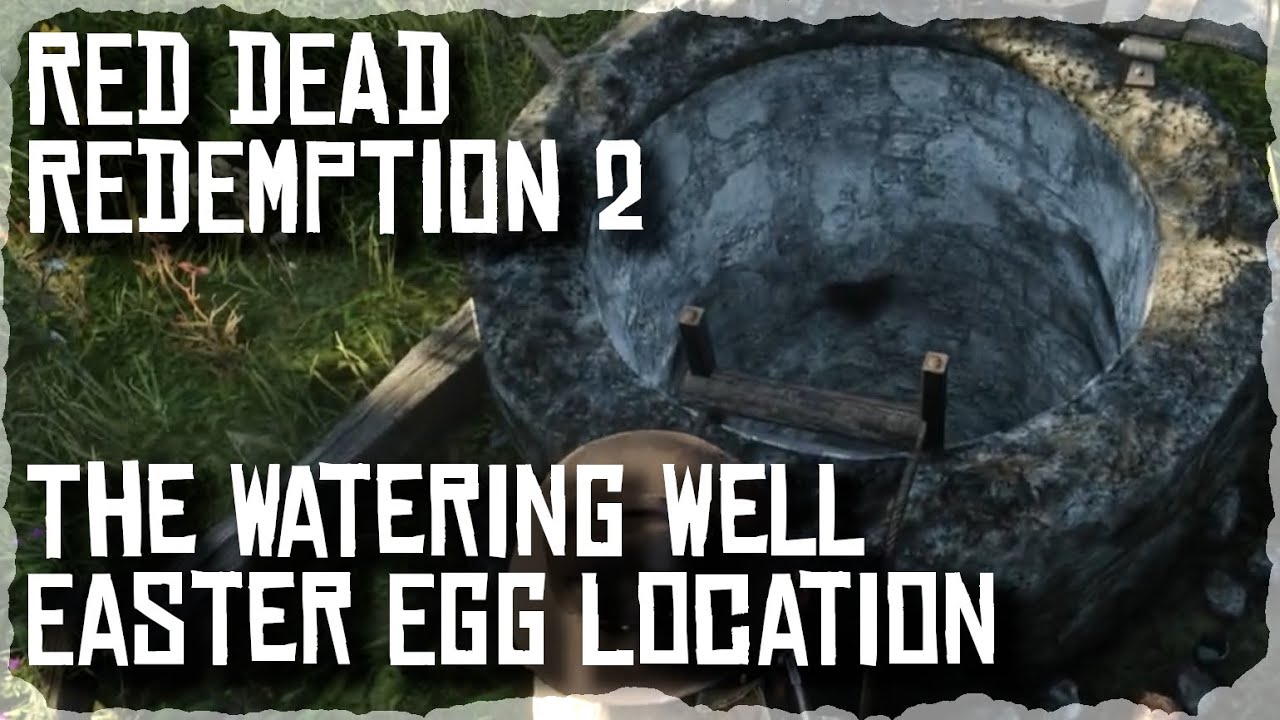 The Watering Well Easter Egg Location - Red Dead Redemption 2 (RDR2) # ...