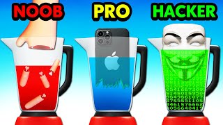 NOOB vs PRO vs HACKER BLENDER