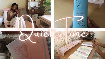Quiet Time With God | My Current Favorite Bible, Devotion Book, & Prayer Journals!!
