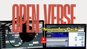 NOVEMBER OPEN VERSE PACK • Freestyle & Write Session (LIVE)