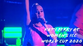 Katy Perry - Firework at ICC Women&#39;s T20 World Cup 2020
