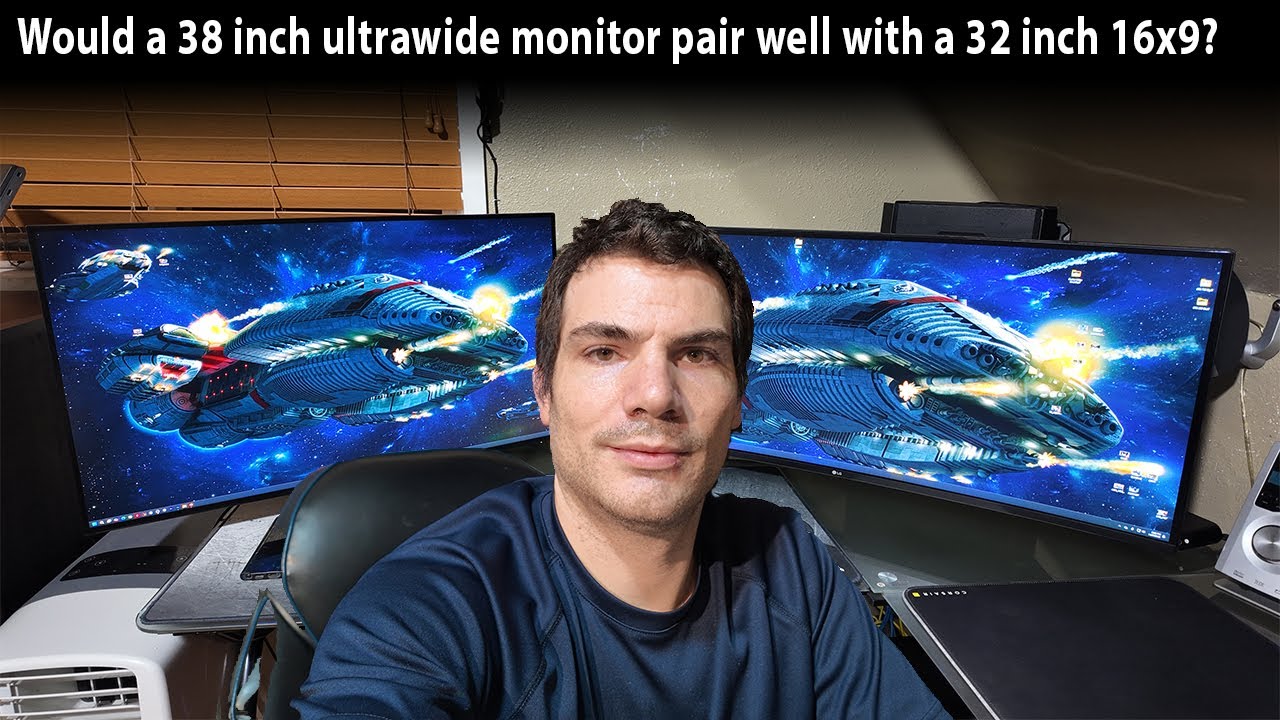 Does a 38 inch ultrawide monitor pair well as a secondary monitor to a ...