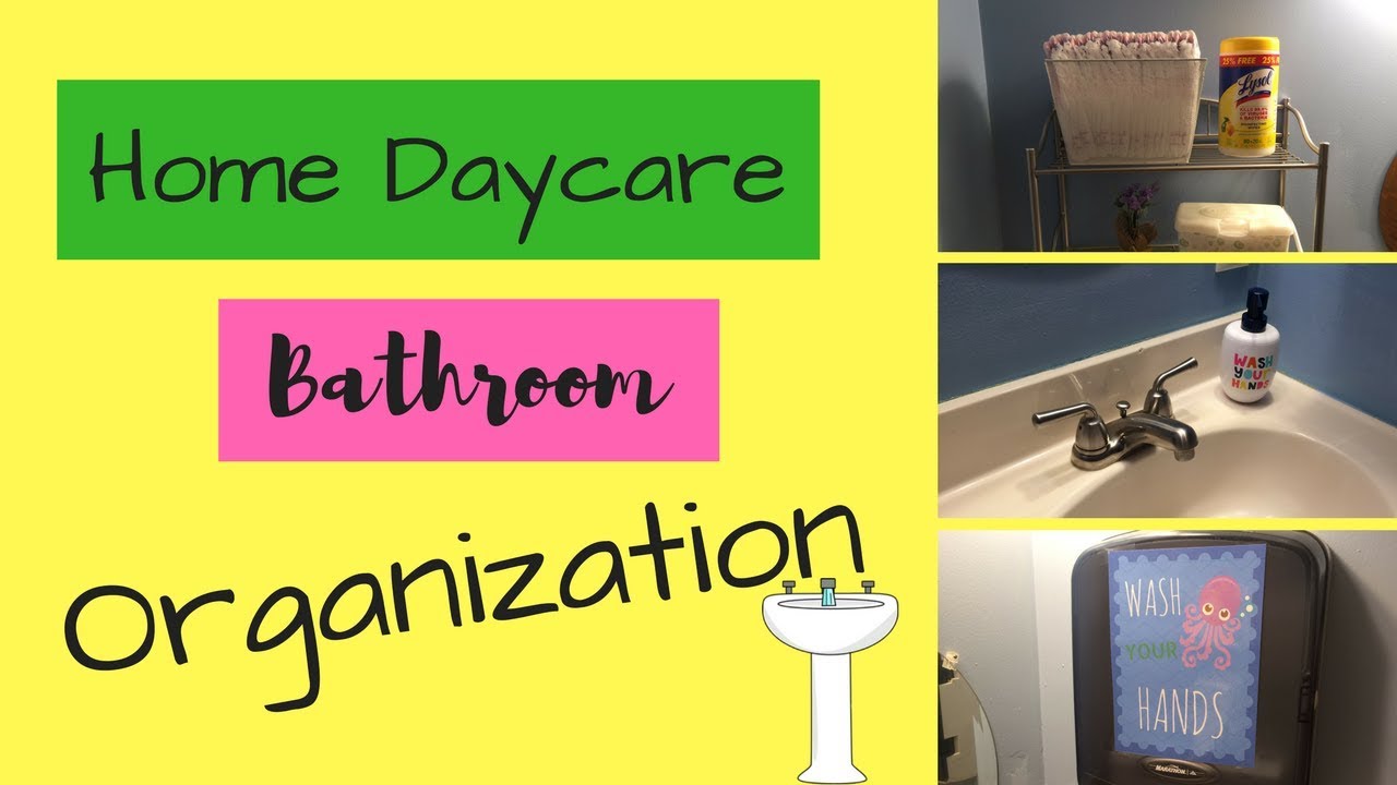 Child Care Bathroom Organization and Storage YouTube