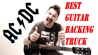 AC/DC -  Go Zone - Backing Track Malcolm Guitar