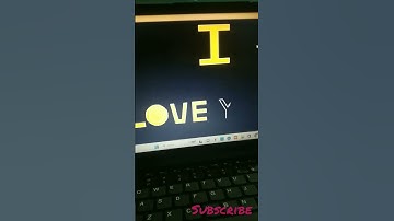 I love u ❤️ using python #idle #coding #python #viral #pythonprogram #computerscience #logodesign