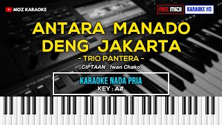 ANTARA MANADO DENG JAKARTA - NADA PRIA | FREE MIDI | KARAOKE POP MANADO | KARAOKE HD | EFWE KARAOKE