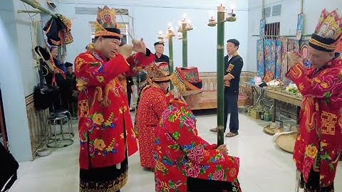 Lễ dâng đèn cấp sắc của người Dao Tại Thái Nguyên