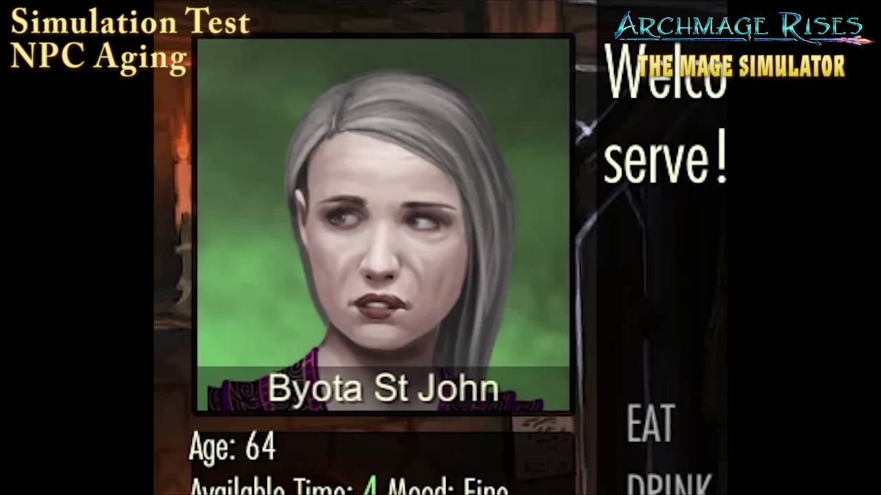 NPC Aging: Archmage Rises The Mage Simulator