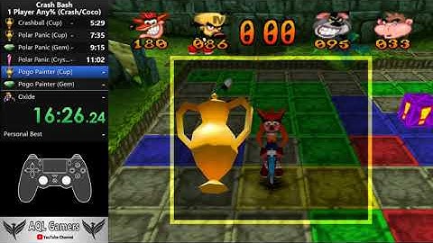 🔴[Speedrun Any%] Crash Bash with Crash (No MM) - 2:32:07