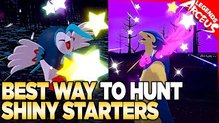 Best Way to Hunt Shiny Starters in Pokemon Legends Arceus