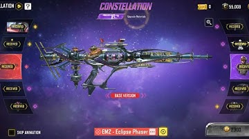 *NEW* MYTHIC EM2 ECLIPSE PHASER CONSTELLATION MYTHIC DROP IN COD MOBILE #callofdutymobile