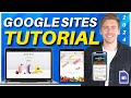 Ultimate google sites tutorial 2024  create a full feature google sites website