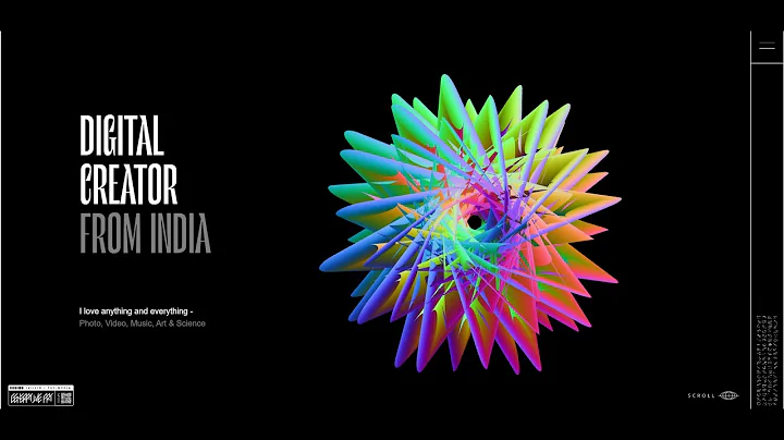 CREATIVE CONCEPT WEBSITE | Locomotive scroll + GSAP + Three.js