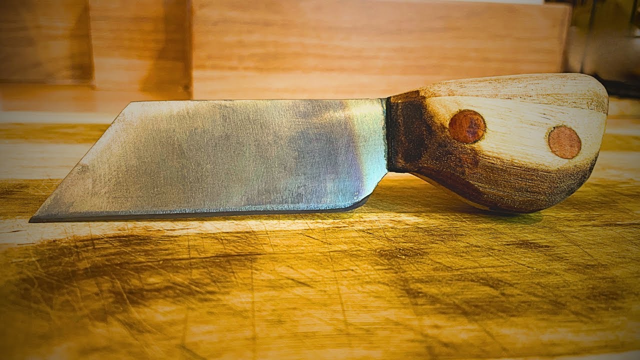 FIRST TIME knife making