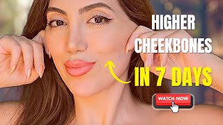 Get Higher Cheekbones in 1 Week | 4-Min Face Yoga 😍👌🌟