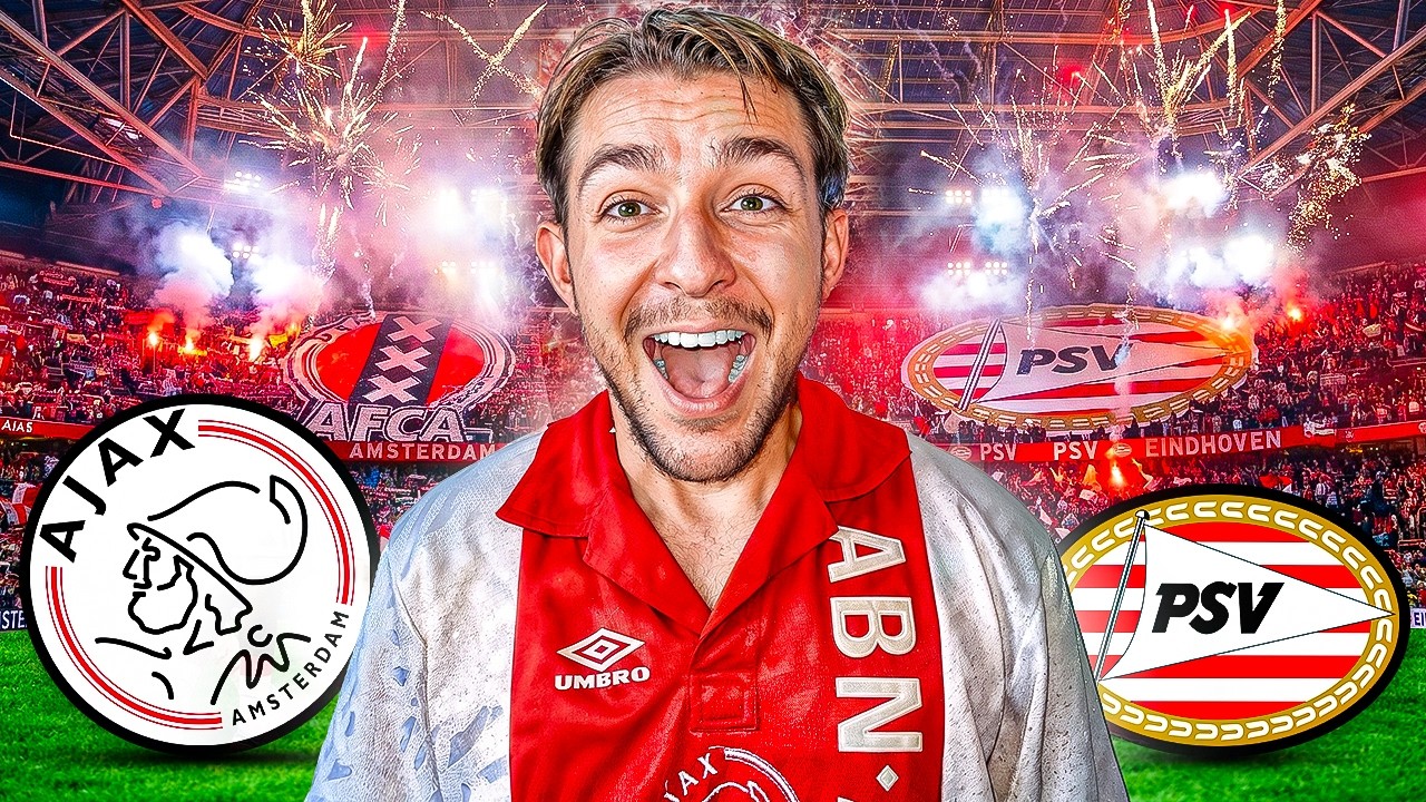 Insane Choreo, Fights and 4 Goals at Ajax vs PSV in the Dutch topper