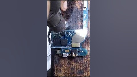 how to remove QMobile i6i power ic removing..