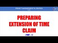 Preparing Extension of Time Claim (Part-1)