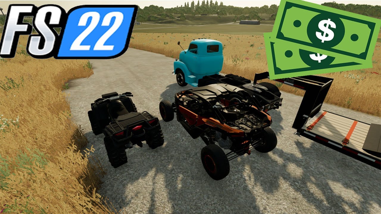 FS22 PC - Add money to hosted server without mods - YouTube