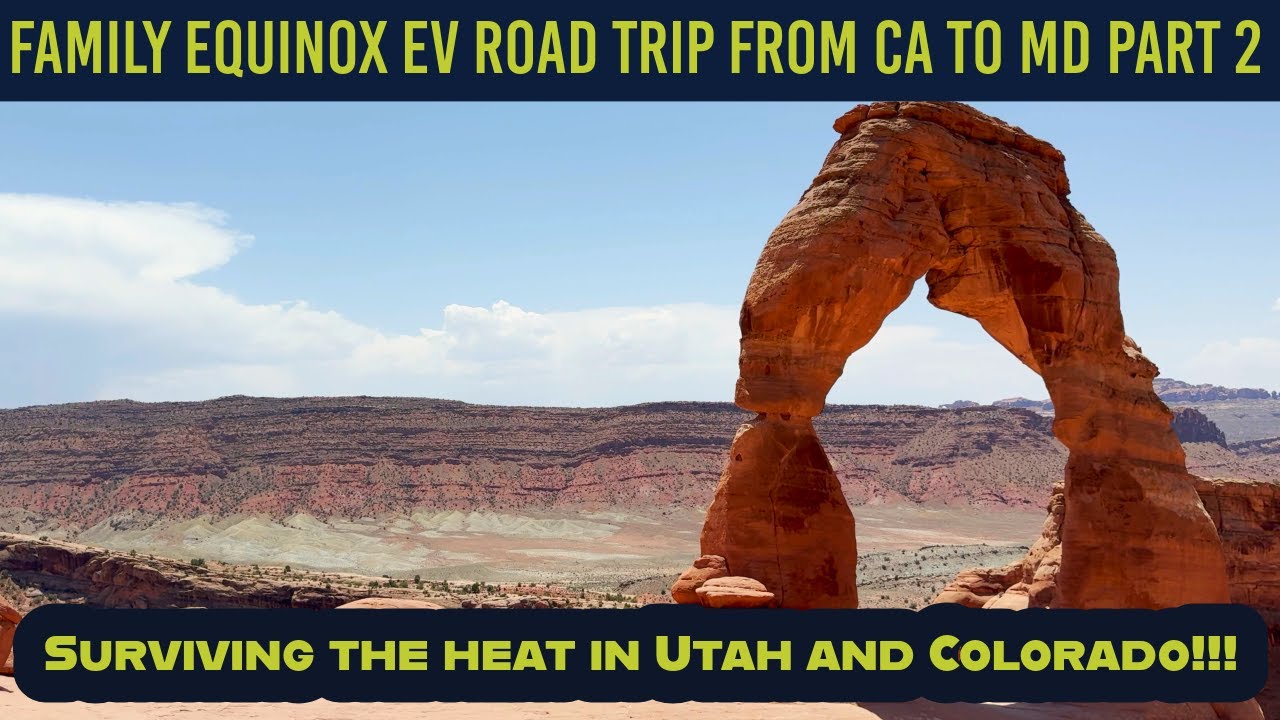 Family Equinox EV Road Trip from California to Maryland Part 2