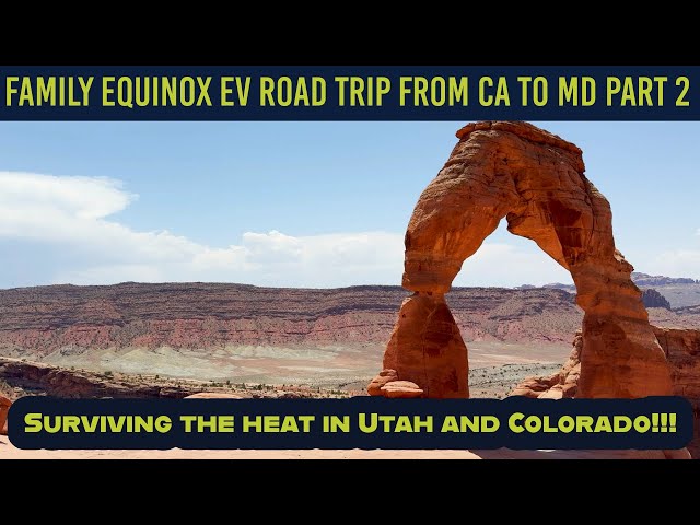 Family Equinox EV Road Trip from California to Maryland Part 2