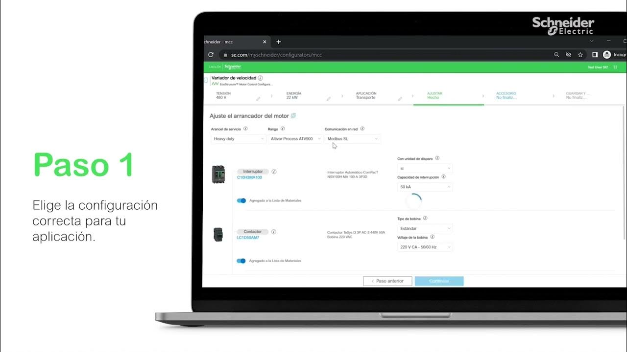 Conoce el Motor Control Configurator de Schneider Electric YouTube
