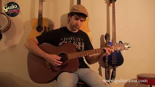 Video thumbnail of "🔵 Tuto Guitare Johnny Hallyday | Les Portes du Pénitencier | Tuto 2/2"